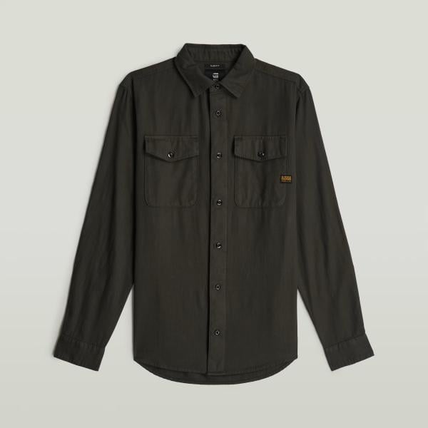 Camisa hombre cruzada corto G-Star RAW