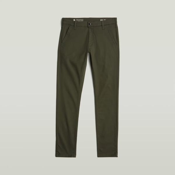pantalones pitillo G-Star RAW verde