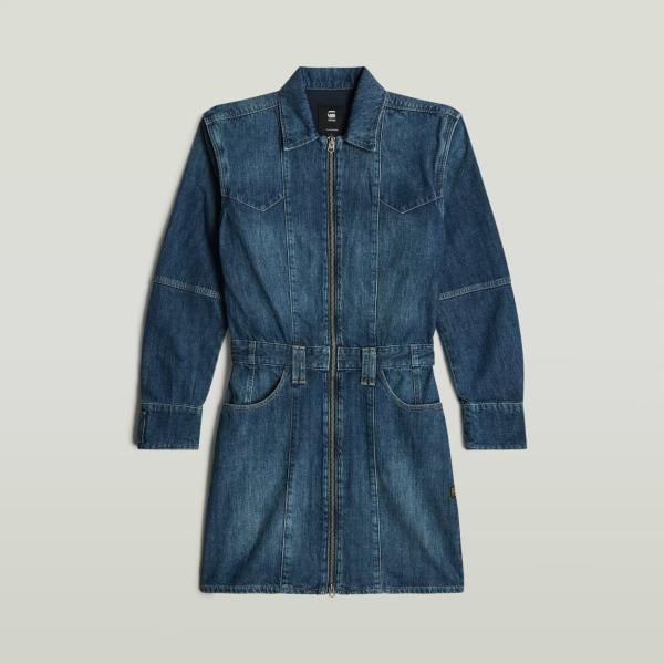 vestidos largos G-Star RAW azul