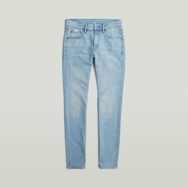 Vaqueros pitillo mujer light gray con cremallera denim G-Star RAW