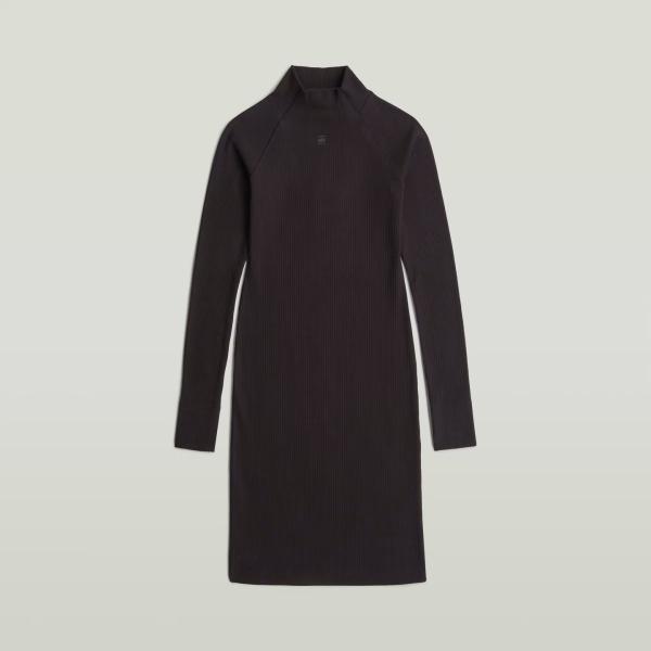 vestidos midi/longuettes G-Star RAW gris