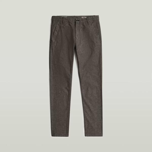 Pantalones hombre light gray corto cintura media con cremallera G-Star RAW