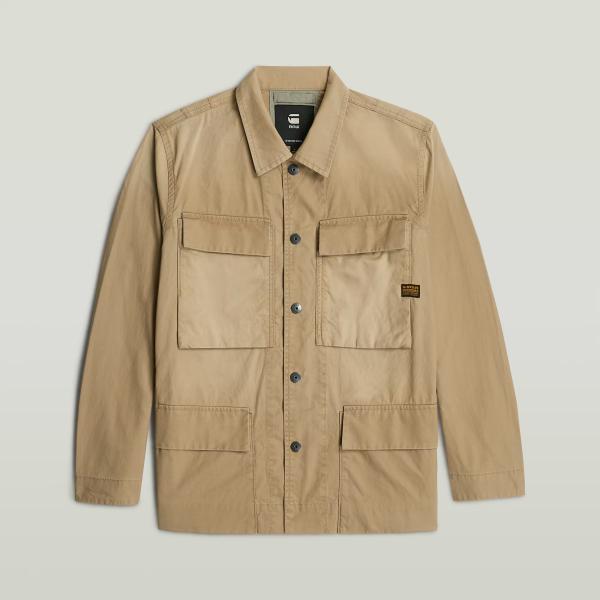 Cinturón hombre light gray corto con botones G-Star RAW
