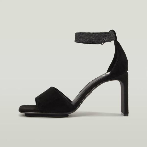 sandalias de tacón G-Star RAW gris