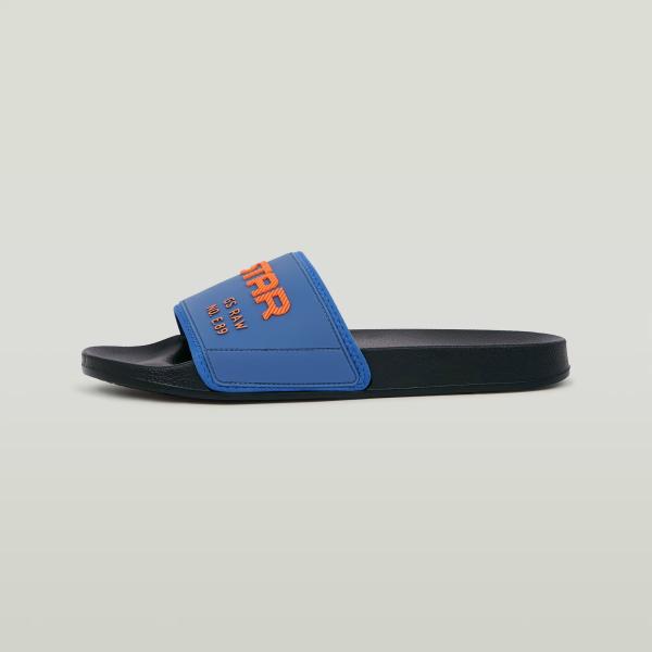 Sandalias hombre light gray vegan sin cordones poliéster G-Star RAW