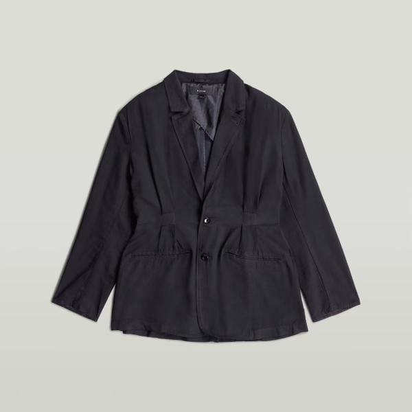 Chaqueta mujer jet black con botones viscosa G-Star RAW