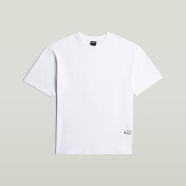 Camiseta hombre snow white con diseños corto de manga corta G-Star RAW