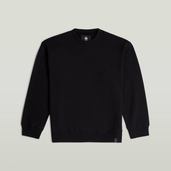 Sudadera hombre jet black corto de manga larga G-Star RAW