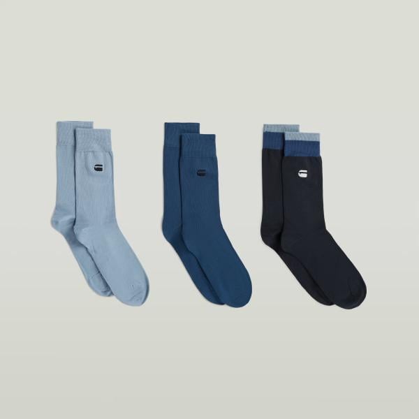 Calcetines hombre light gray con diseños G-Star RAW