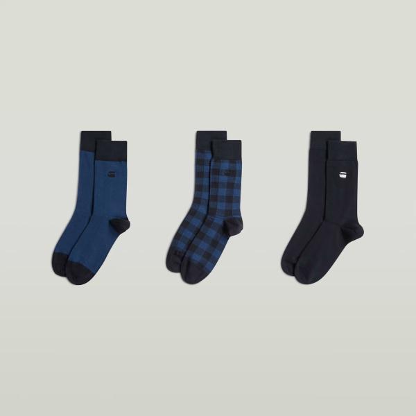 Calcetines hombre light gray con diseños G-Star RAW