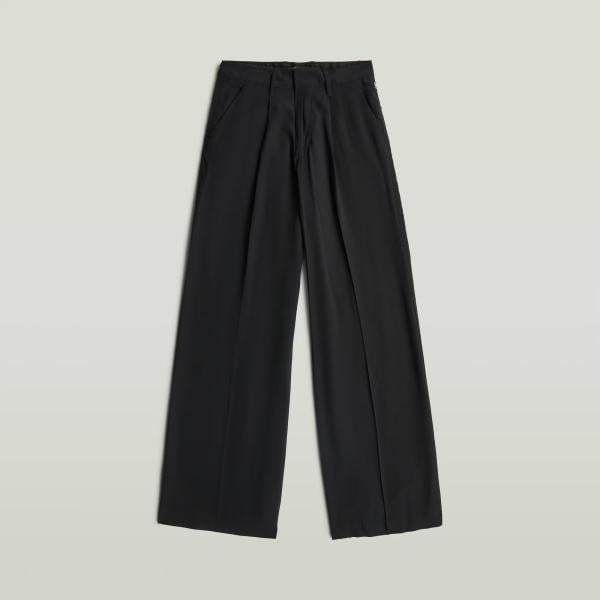 Pantalones mujer light gray corto con cremallera viscosa G-Star RAW