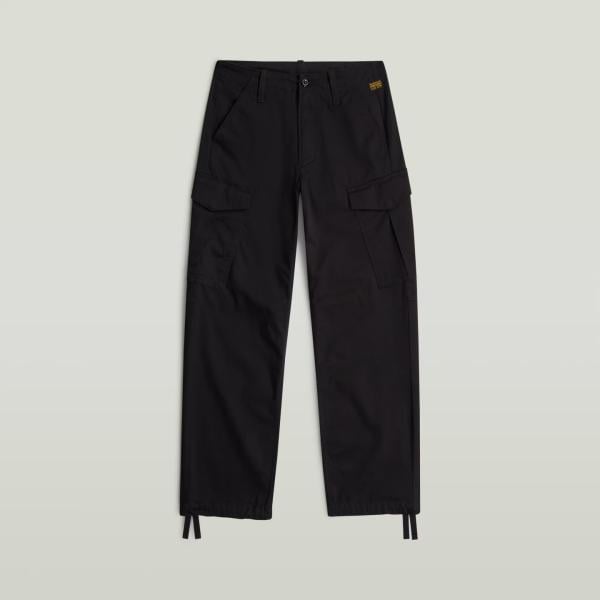 Pantalones cargo mujer light gray corto con cremallera G-Star RAW