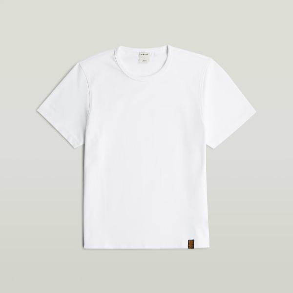 Camiseta hombre snow white de manga corta G-Star RAW