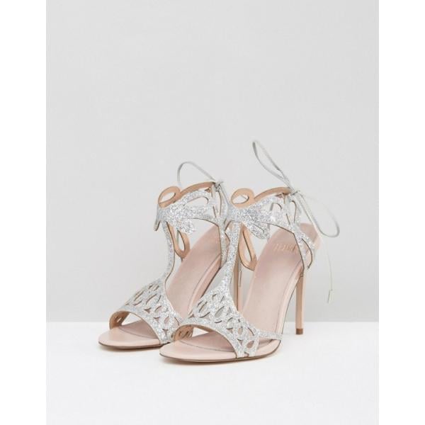 Sandali con nodi glitter Faith