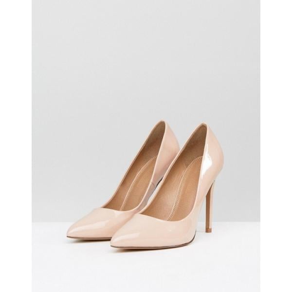 Décolleté con tacco alto pianta larga Asos Design