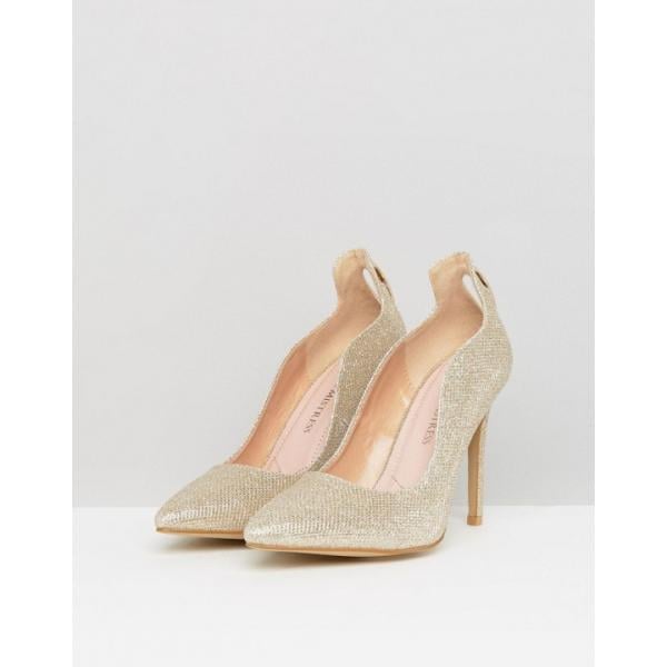 Scarpe a rete con tacco alto a punta Little Mistress