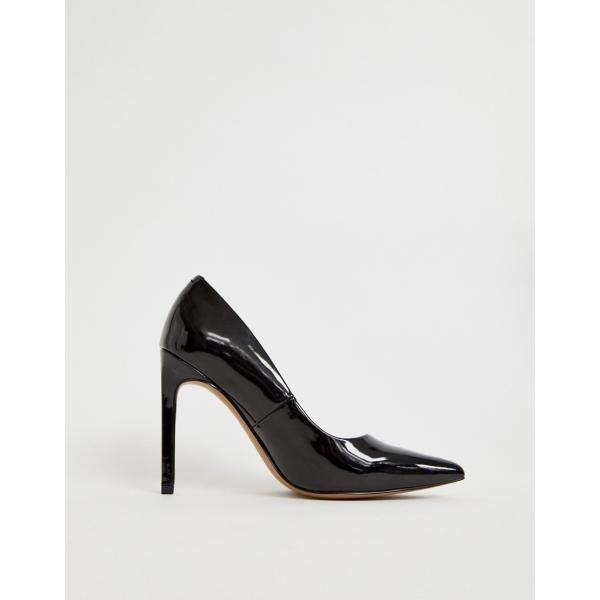 Scarpe con tacco petite effetto vernice con tacco spillo a punta Asos Design