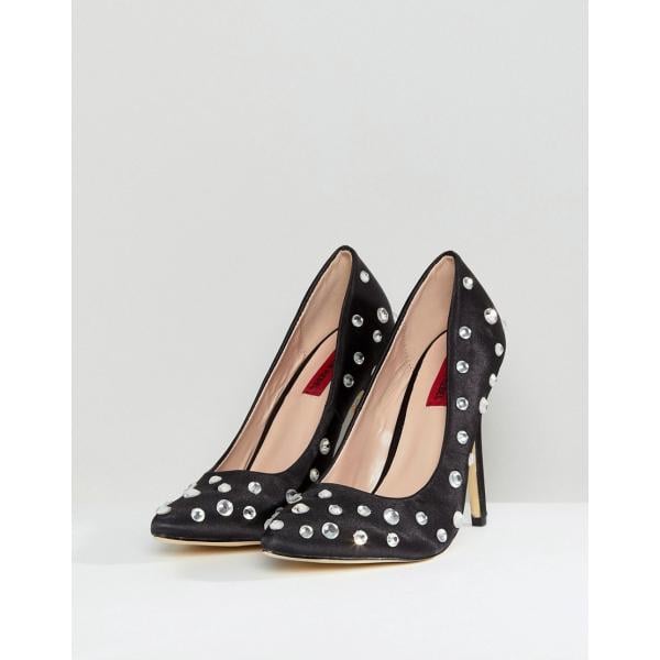 Scarpe con tacco a punta London Rebel