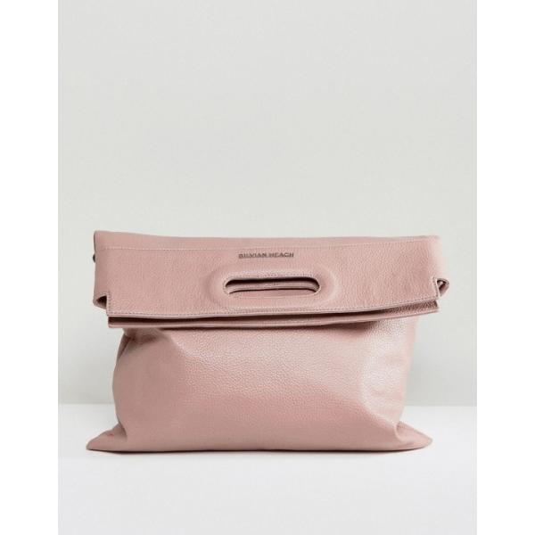 Borsa a tracolla con stampa e spalline con zip in pelle sintetica Silvian Heach