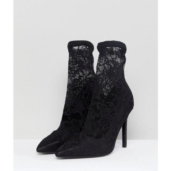 Stivaletti con pizzo Asos Design