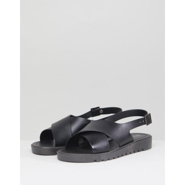 Sandali collo aperto con fasce Asos Design
