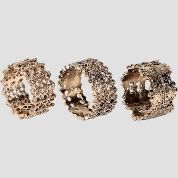 Anello con stampa oro Glamorous