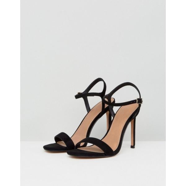 Sandali petite collo aperto nudo Asos Design