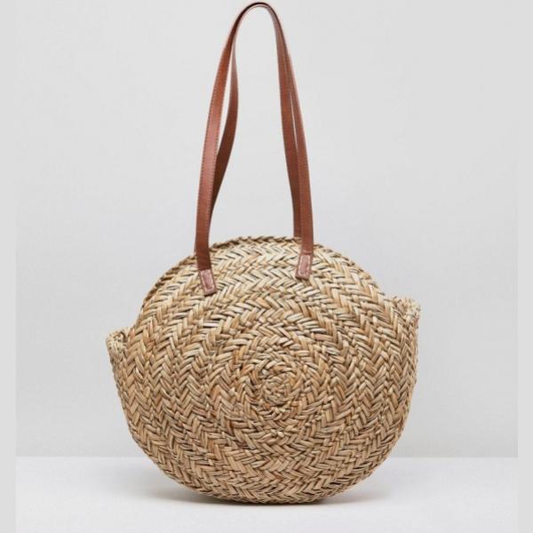 Shopping bag in paglia Asos Design
