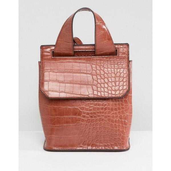 Zaino con manico e zip con tasca interna Asos Design