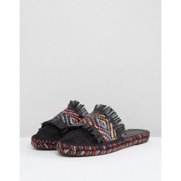 Sabot nero e multicolore Kaltur