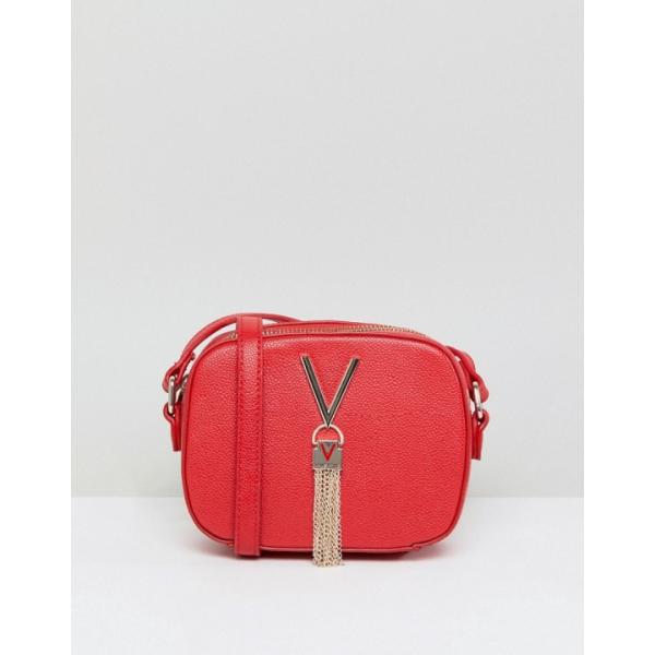 Borsa a tracolla con zip argento Valentino by Mario Valentino