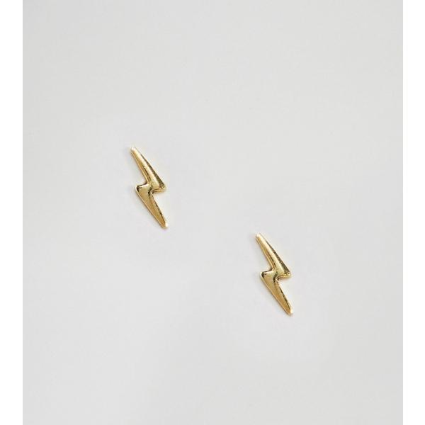 Orecchini a bottone farfalla oro e argento Kingsley Ryan