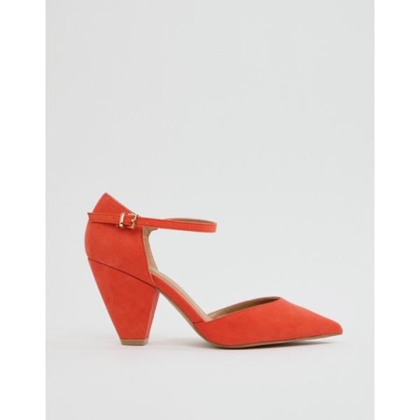 Scarpe a punta pianta larga in denim Asos Design