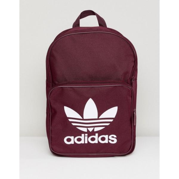 Zaino con manico e zip con bretelle bordeaux Adidas Originals