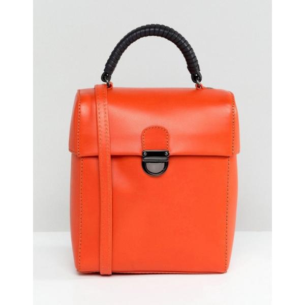 Borsa a tracolla con manico e spalline con zip in denim con tasca interna Asos Design