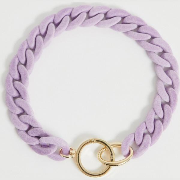 Collana petite con catena e catenina oro Asos Design