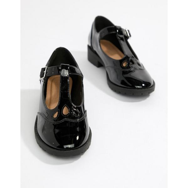 Scarpe con punta tonda in denim Asos Design