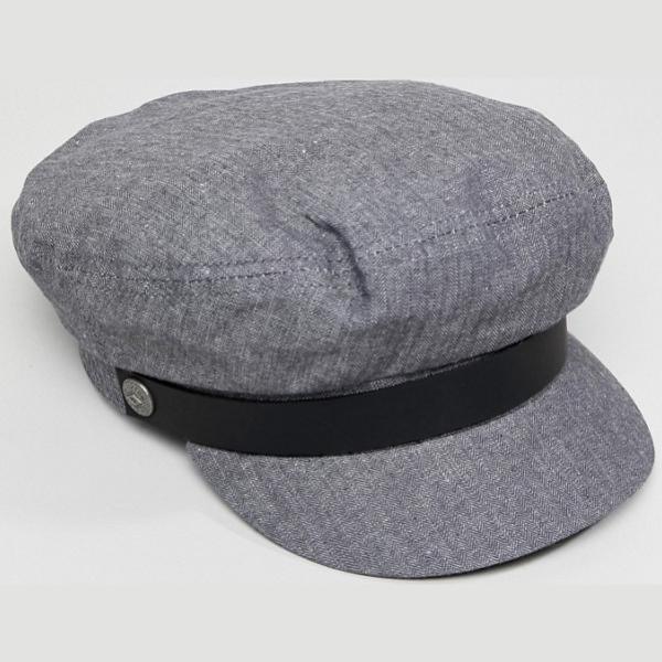 Cappello con visiera contrasto grigio Brixton