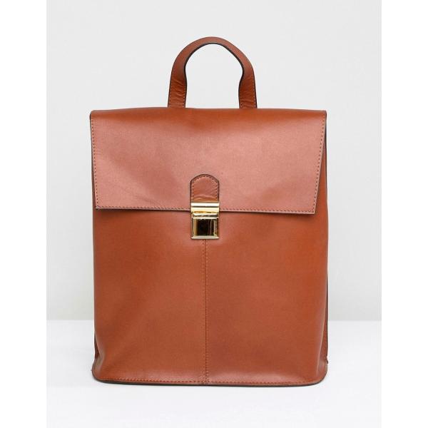 Zaino con manico e spalline con zip in denim con tasca interna Asos Design
