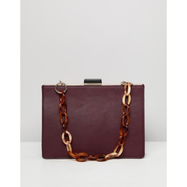 Catena con cinturino in denim con gancetto Asos Design