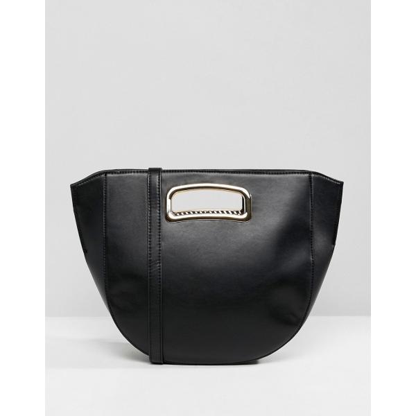 Shopping bag in denim oro Asos Design
