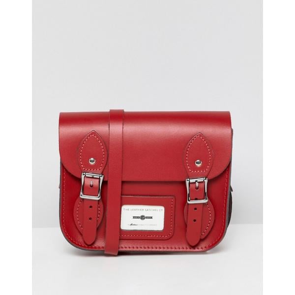 Borsa a tracolla cartella con fibbia in pelle Leather Satchel Company