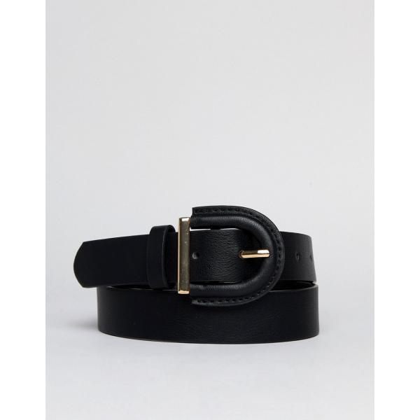 Cintura con stampa e fibbia lunghezza regolabile nero Glamorous