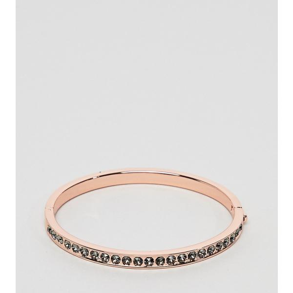 Bracciale con zip in oro rosa rigido Ted Baker