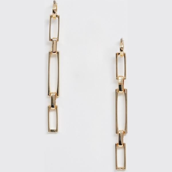 Orecchini pendenti oro Asos Design