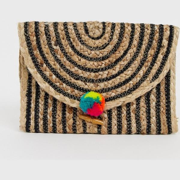 Borsa a tracolla a righe America & Beyond