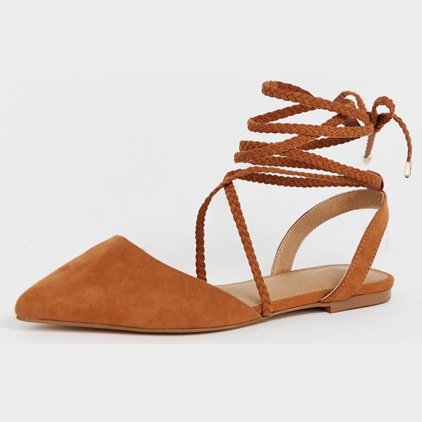 Ballerine pianta larga Asos Design