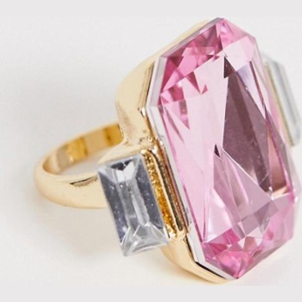 Anello oversize oro Reclaimed Vintage