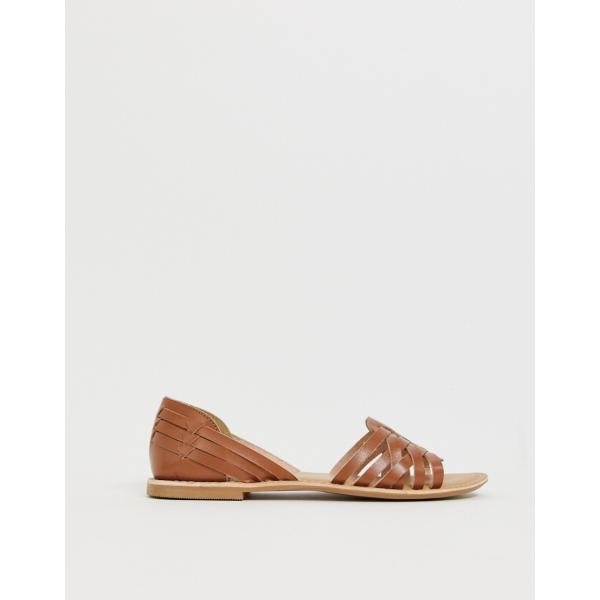 Scarpe collo aperto suola piatta Park Lane