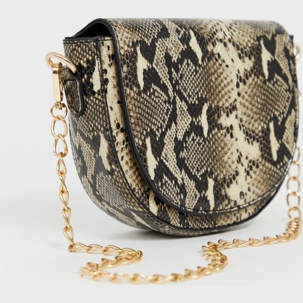Borsa a tracolla motivo serpente My Accessories
